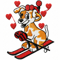 Dogs Embroidery Design 10 Dogs Embroidery Design 10
